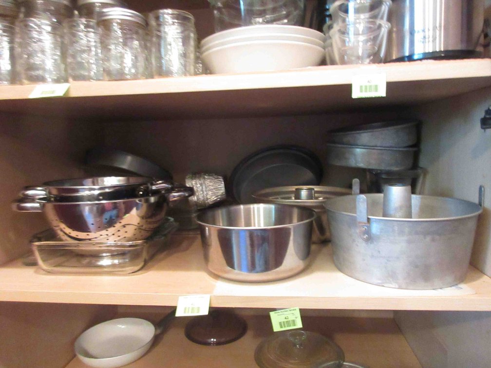 Contents of shelf