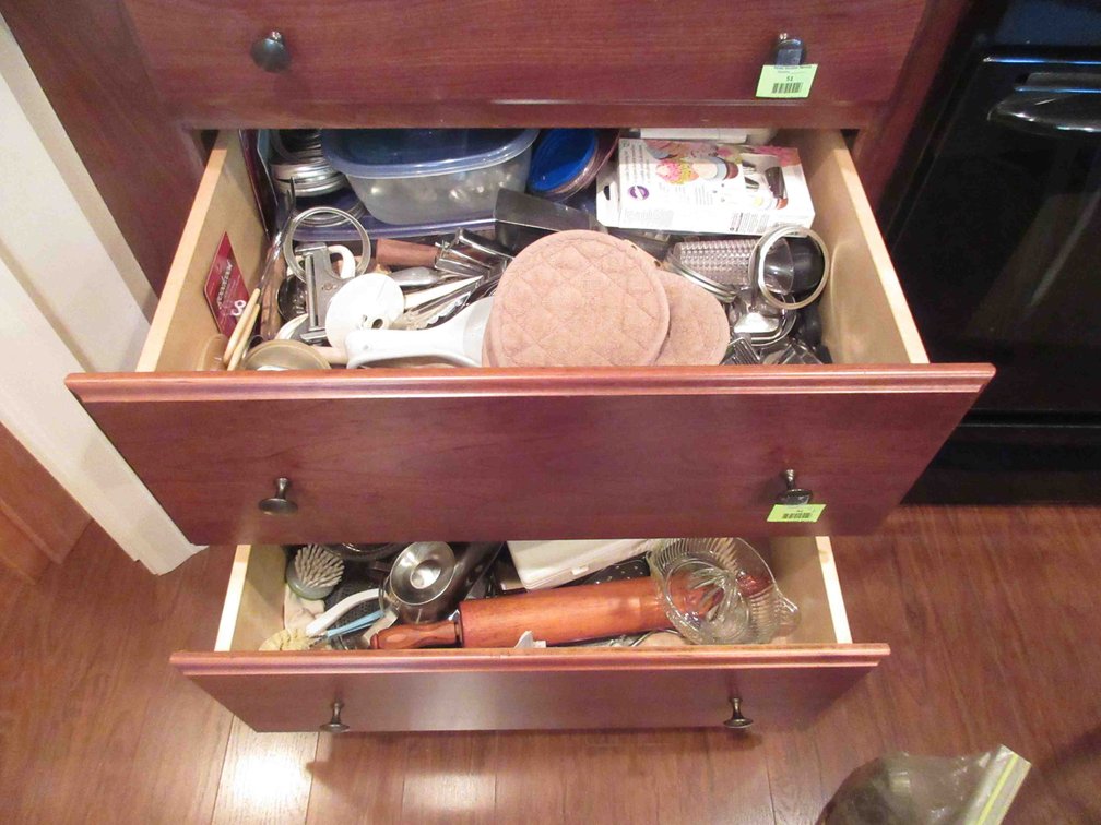 Contents of (2) drawers