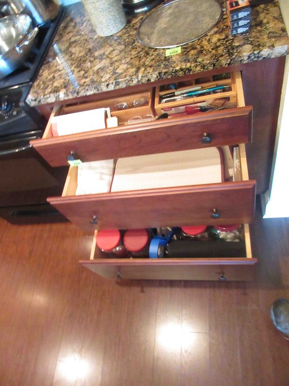 Contents of (3) drawers