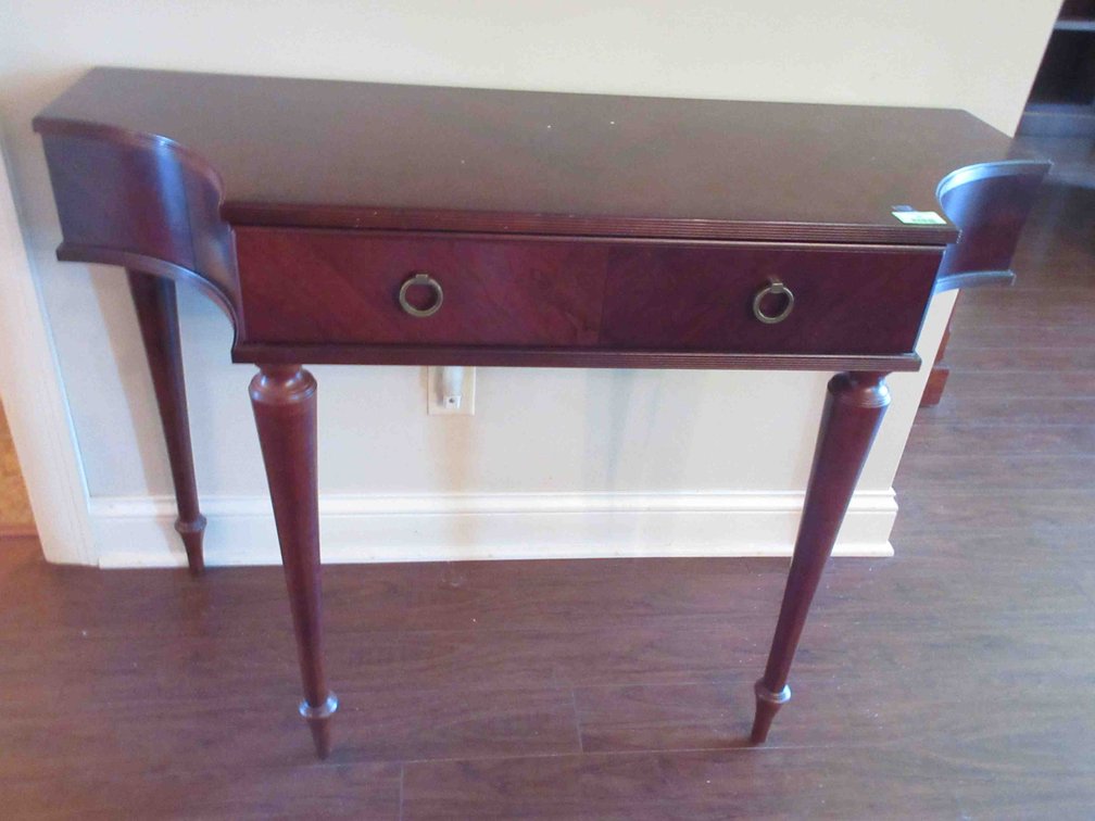 Bombay hall table with drawer