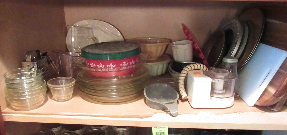 Contents of shelf