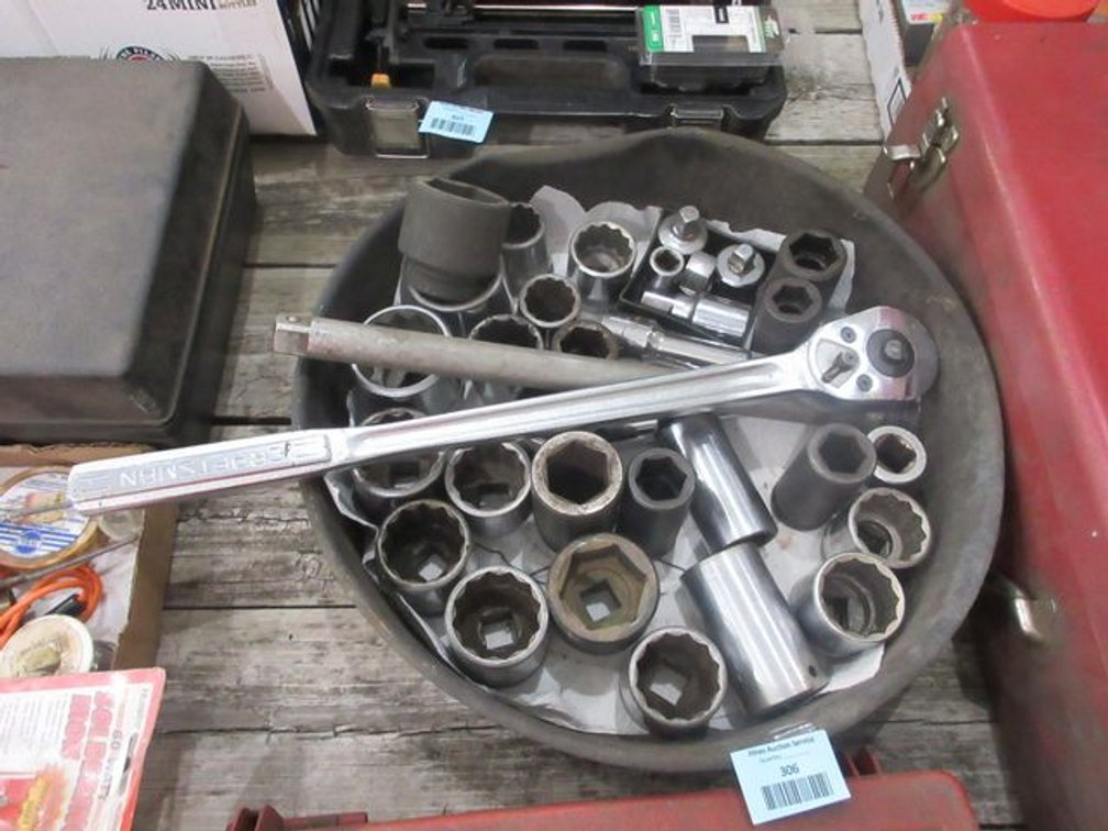 3/4" Drive socket set