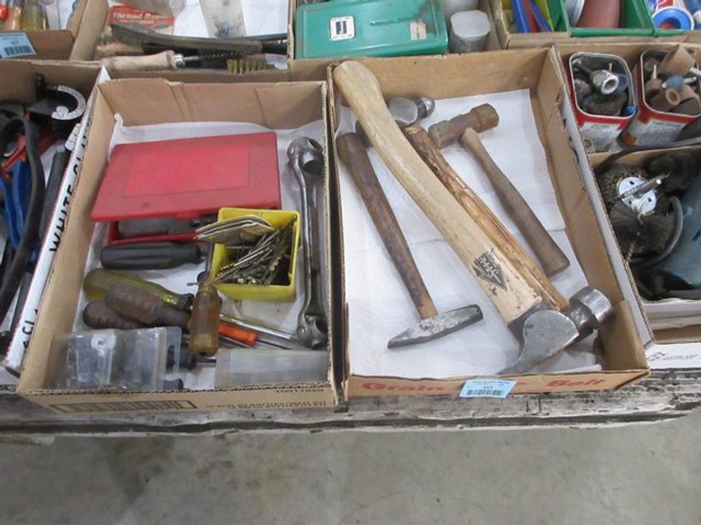 (2) Flats of tools