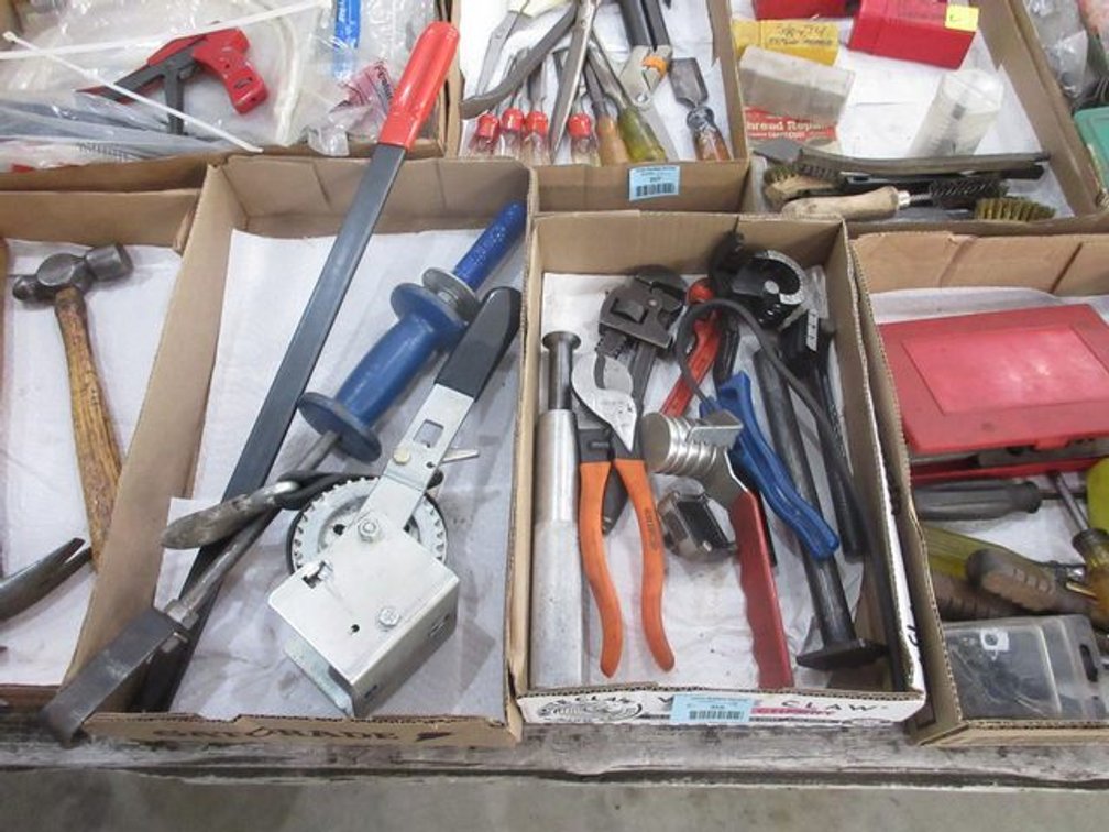 (2) Flats of tools