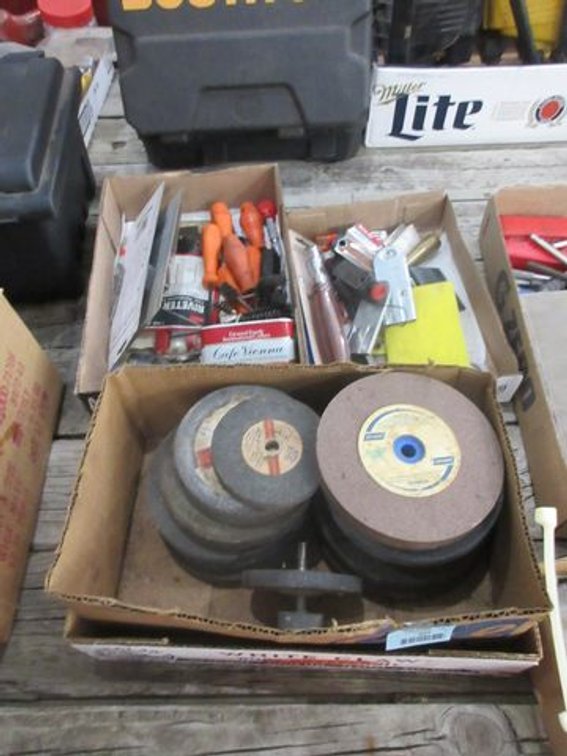 (3) Flats of tools