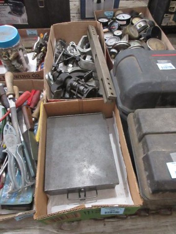 (2) Flats of tools