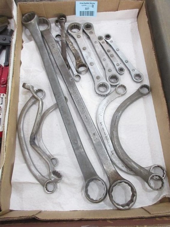 Flat of wrenches
