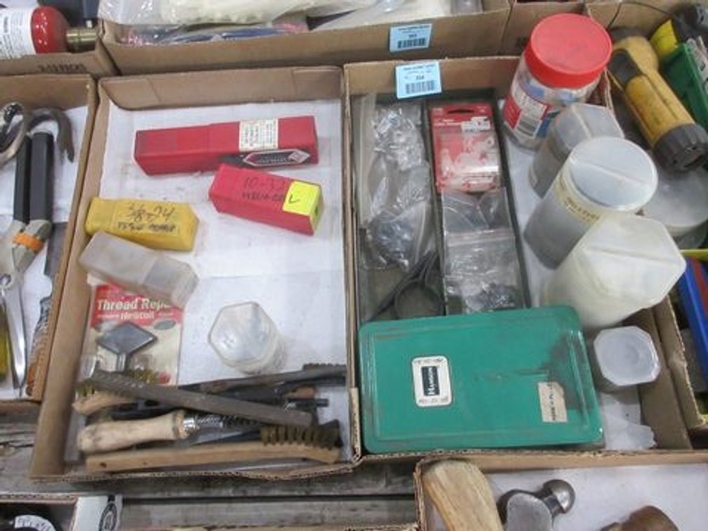 (2) Flats of tools