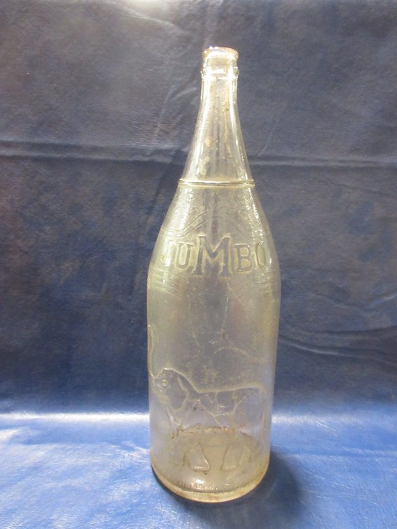 Jumbo 60 oz. embossed beverage bottle