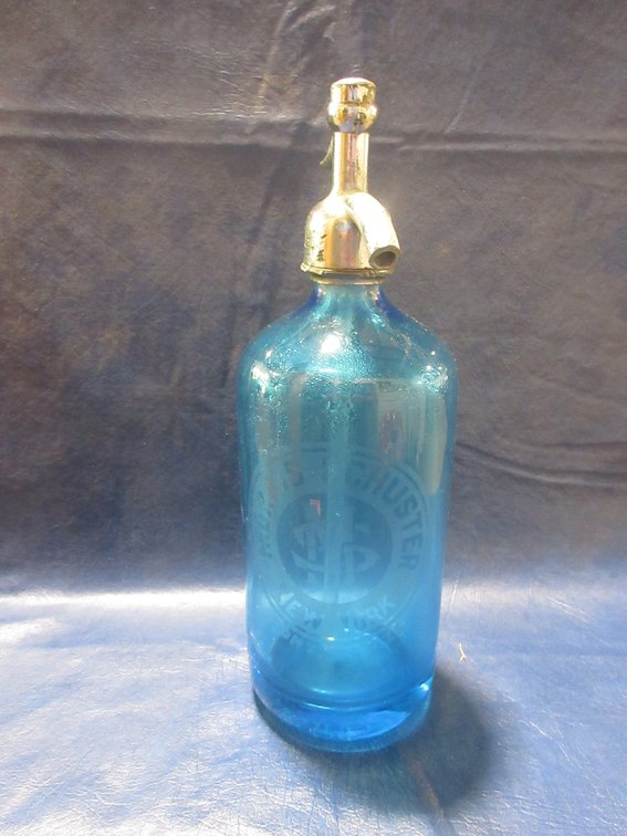 Morris Schuster New York seltzer bottle