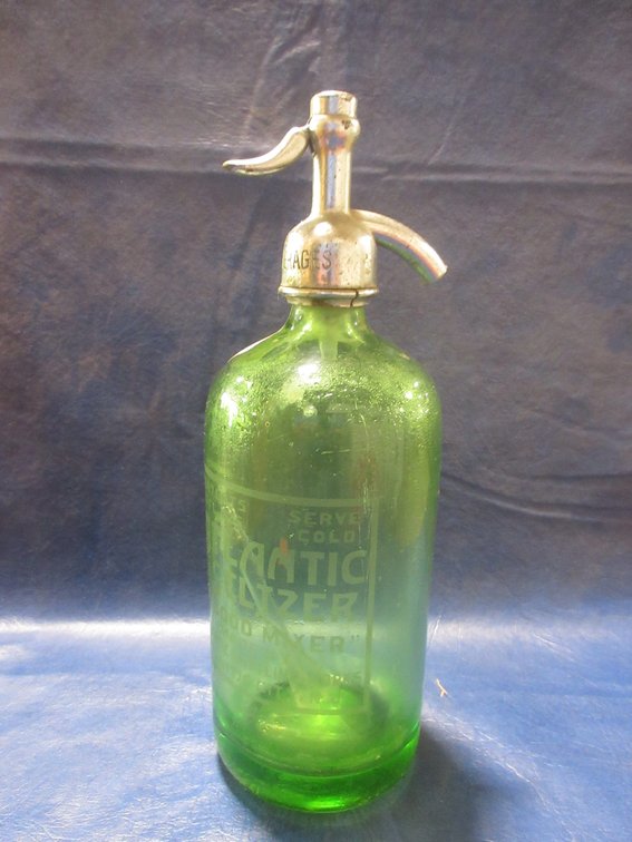 Atlantic Seltzer, Atlantic City, NJ seltzer bottle