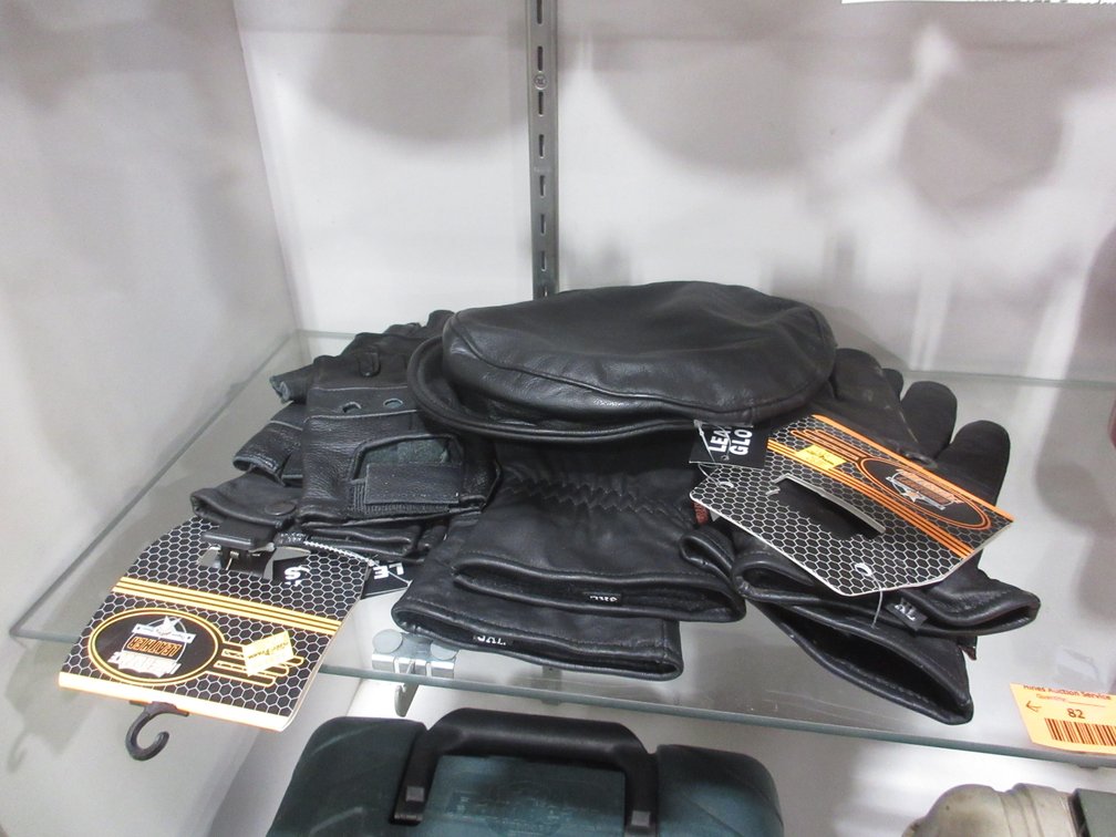 Black leather group