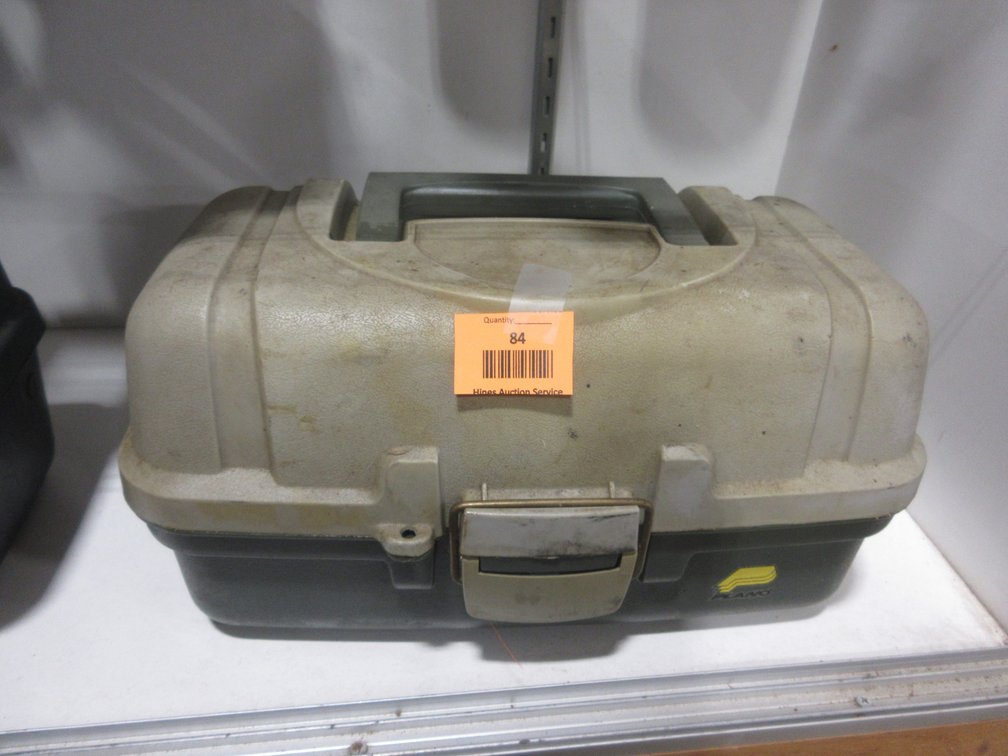 Plano 14" tackle box with contents