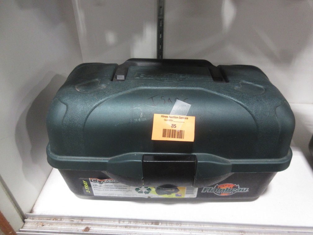 Flambeau 14" tackle box with contents