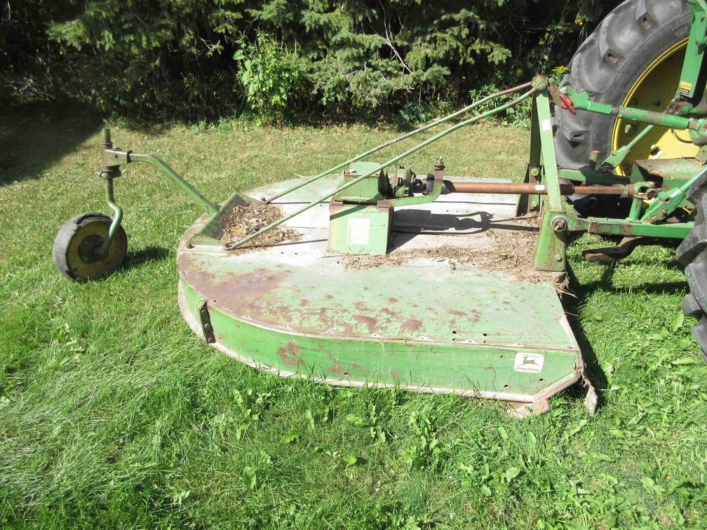John Deere 3pt brush mower