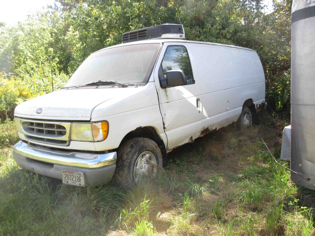 2001 Ford E250 Super Duty work van (currently not running)
