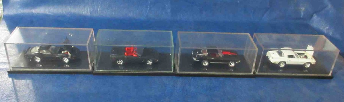 (4) Hot Wheels Corvettes die-cast