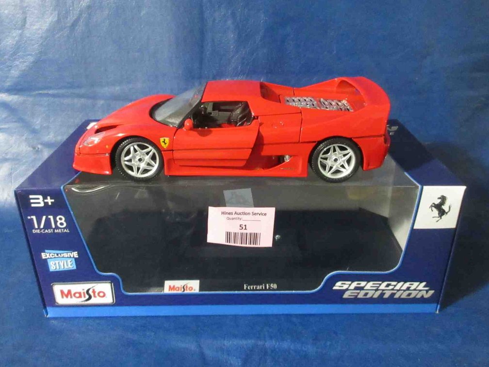 Burago Ferrari F50 die-cast