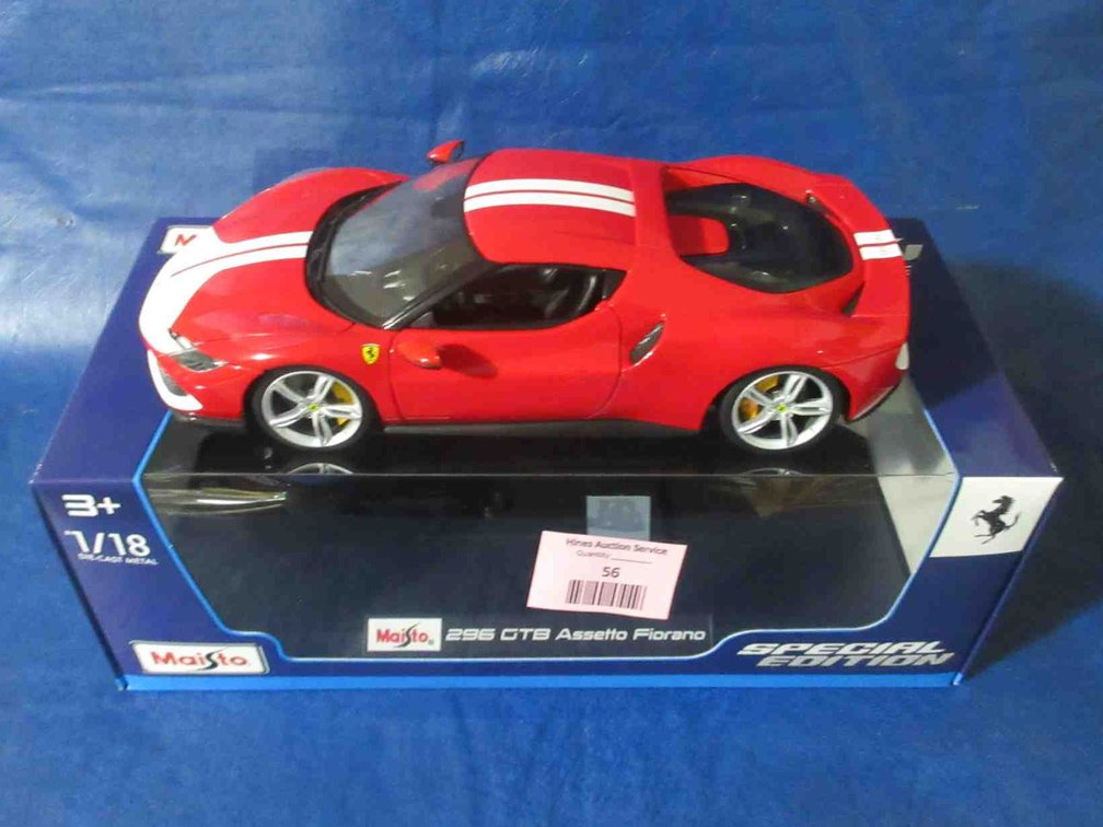 Maisto Ferrari 296 GTB die-cast