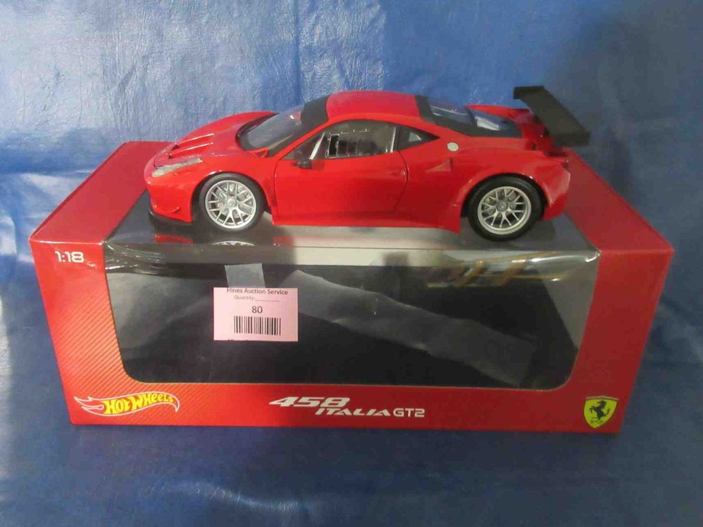 Hot Wheels Ferrari 458 Italia die-cast