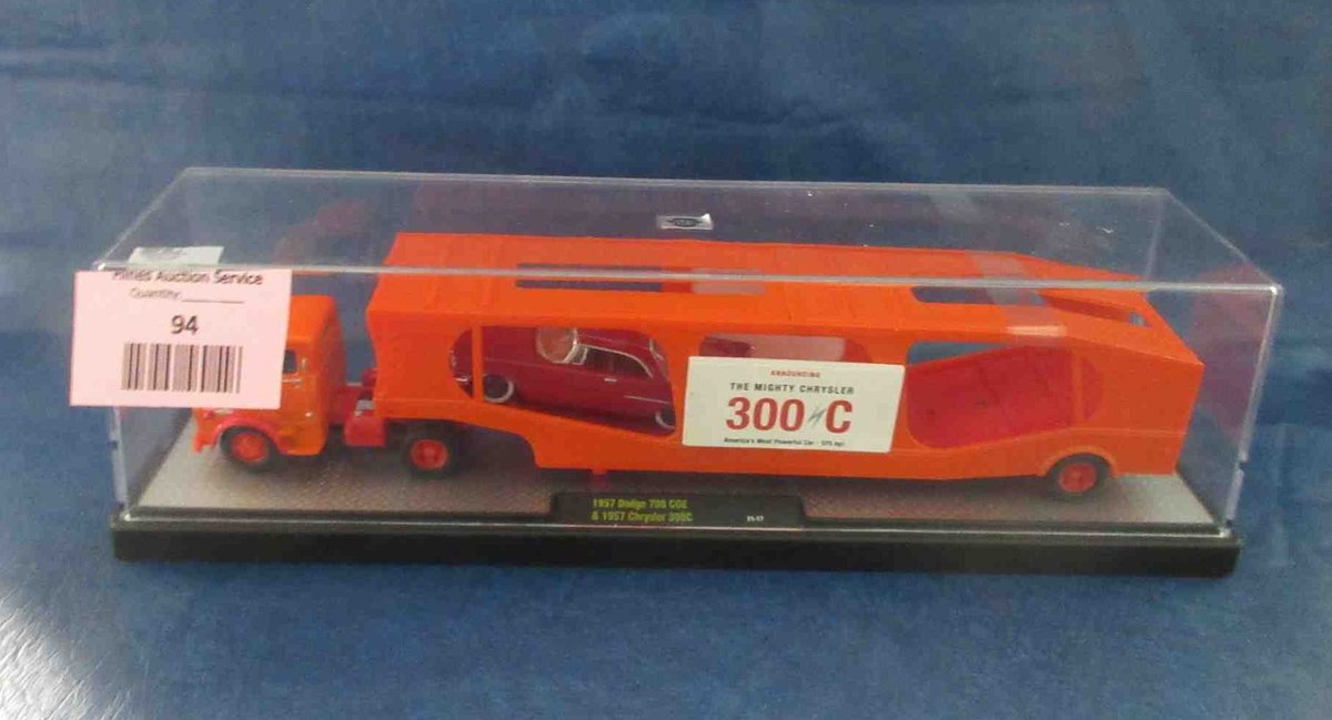 M2 1957 Dodge 700 COE & 1957 Chrysler 300C die-cast