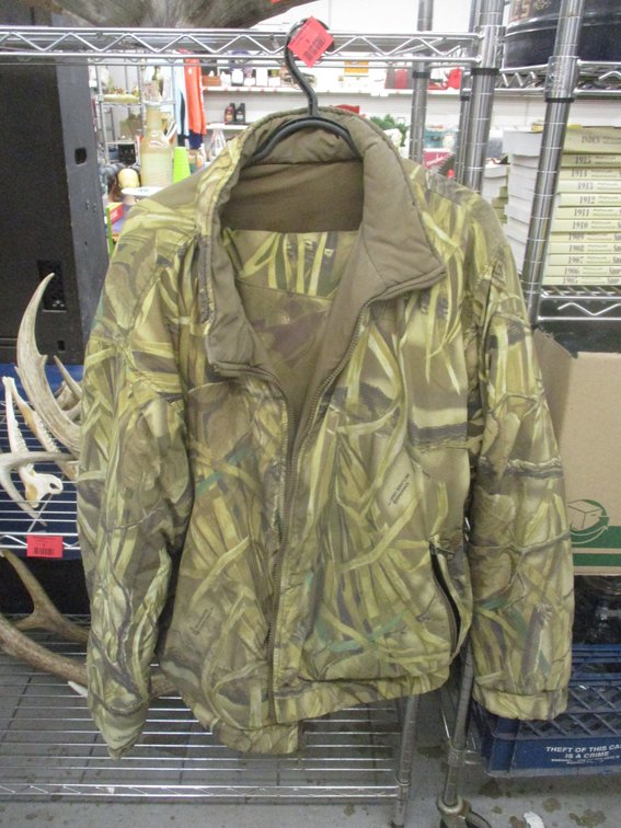 Cabela's camouflage pants and reversible coat