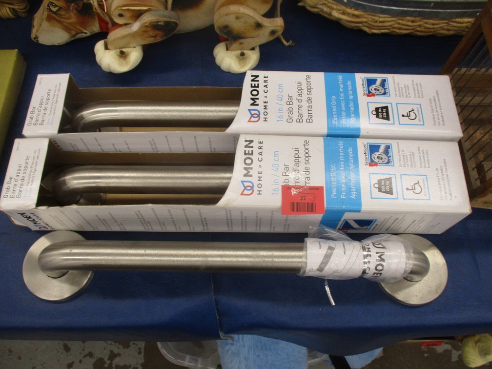(3) Moen grab bars