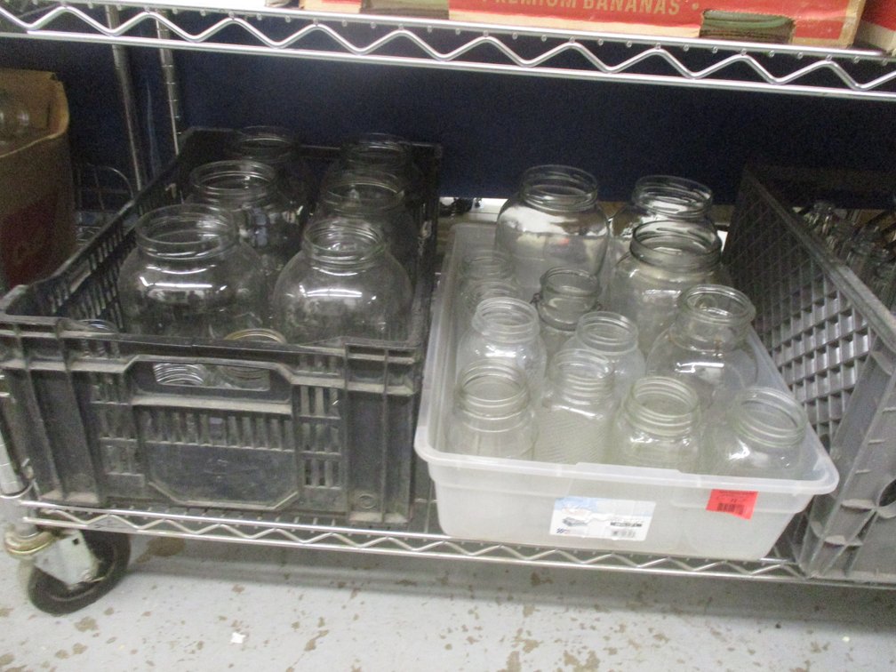 (2) Boxes canning jars