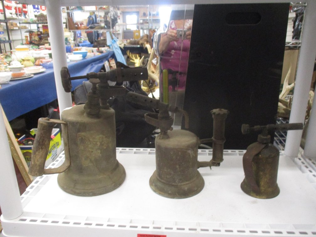 (3) Brass blow torches