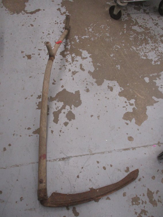 Antique scythe