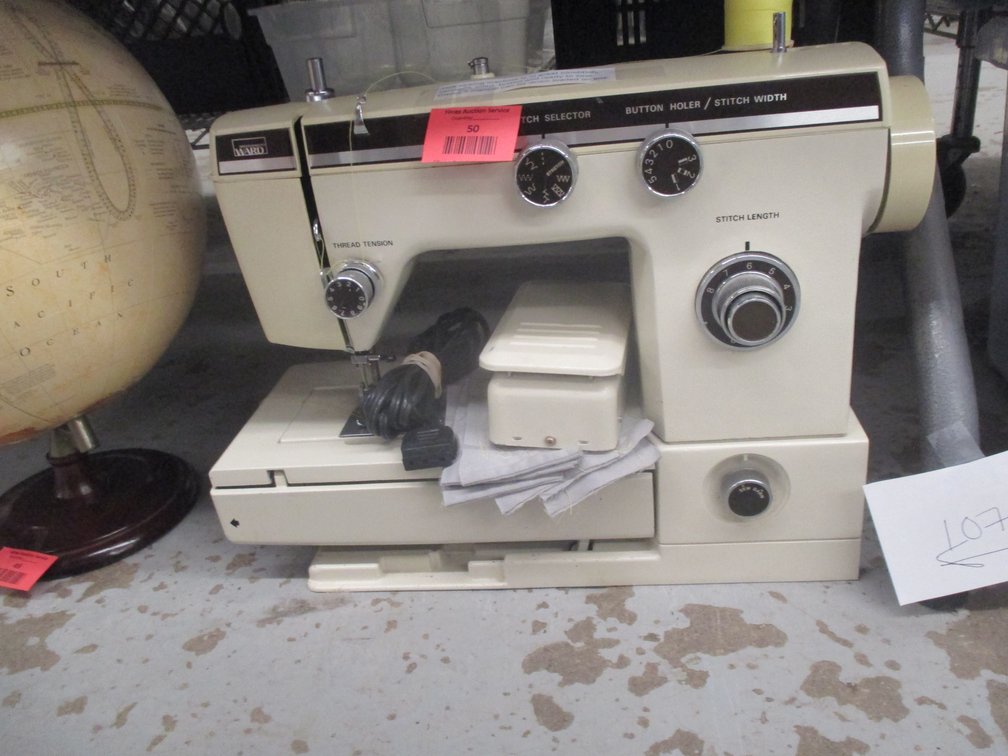 Montgomery Ward electric sewing machine