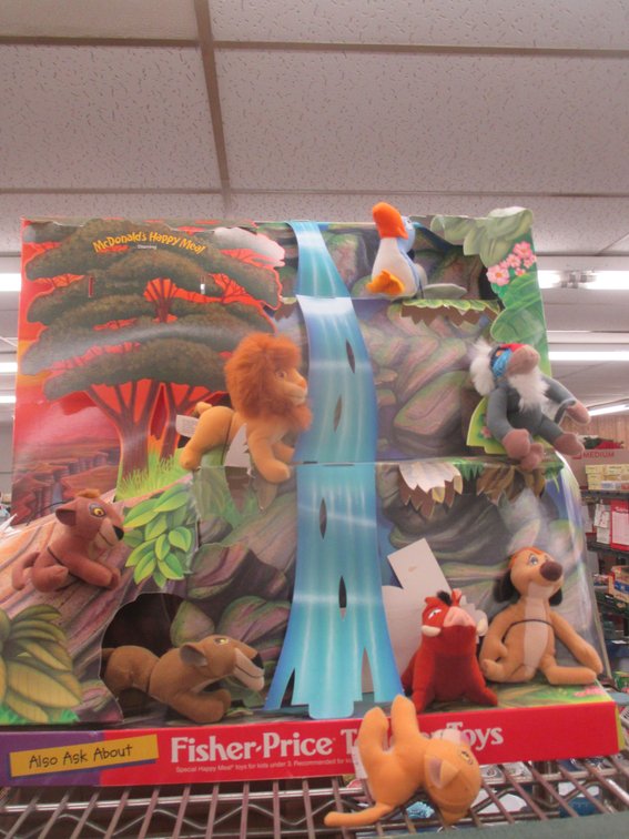 McDonald's Happy Meal display