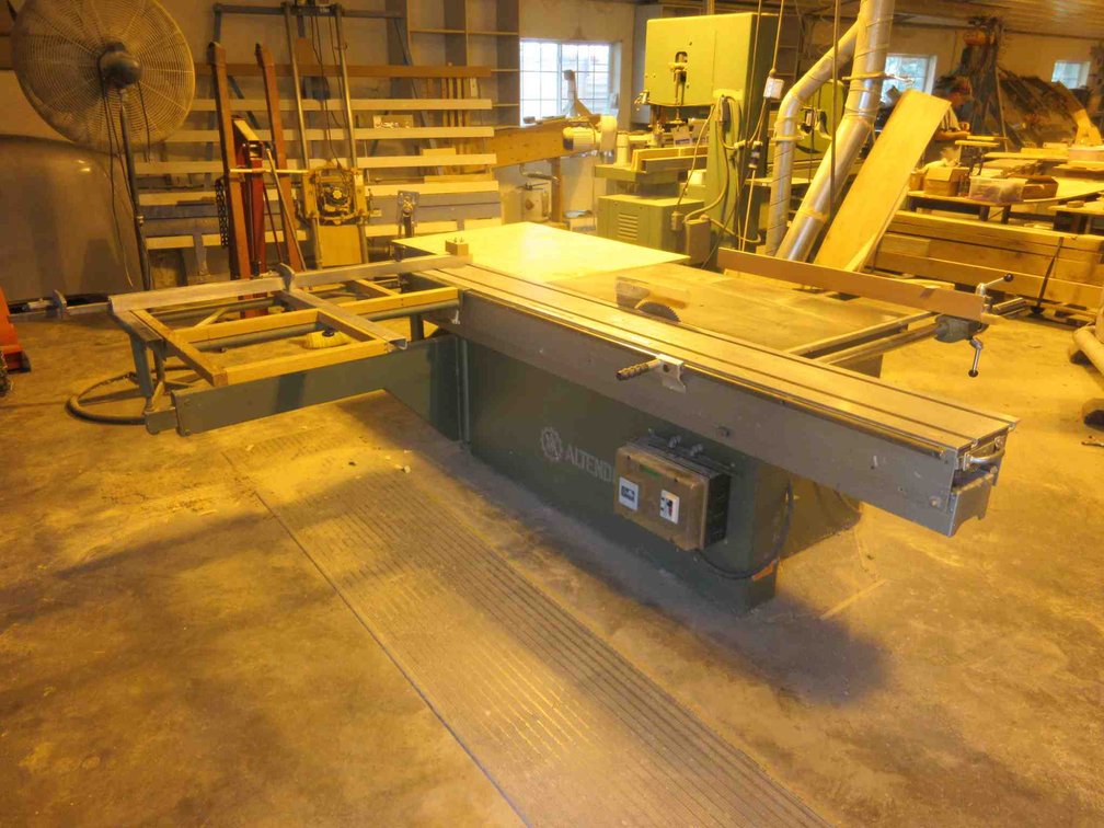 Altendorf 76-5-126 sliding table saw (day 2 removal only)