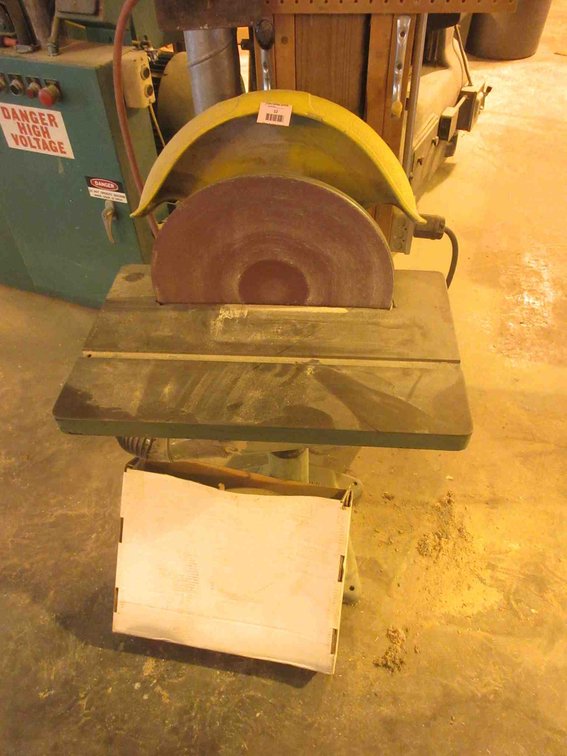 Rankin Brothers 15" disc sander