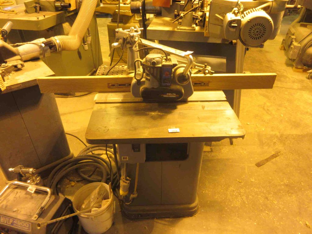 Delta heavy duty shaper (day 2 removal only)