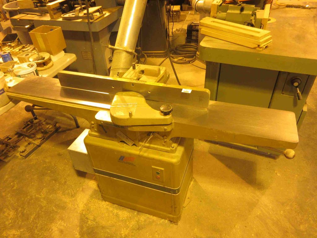 Powermatic 60 heavy duty 8" jointer (day 2 removal only)