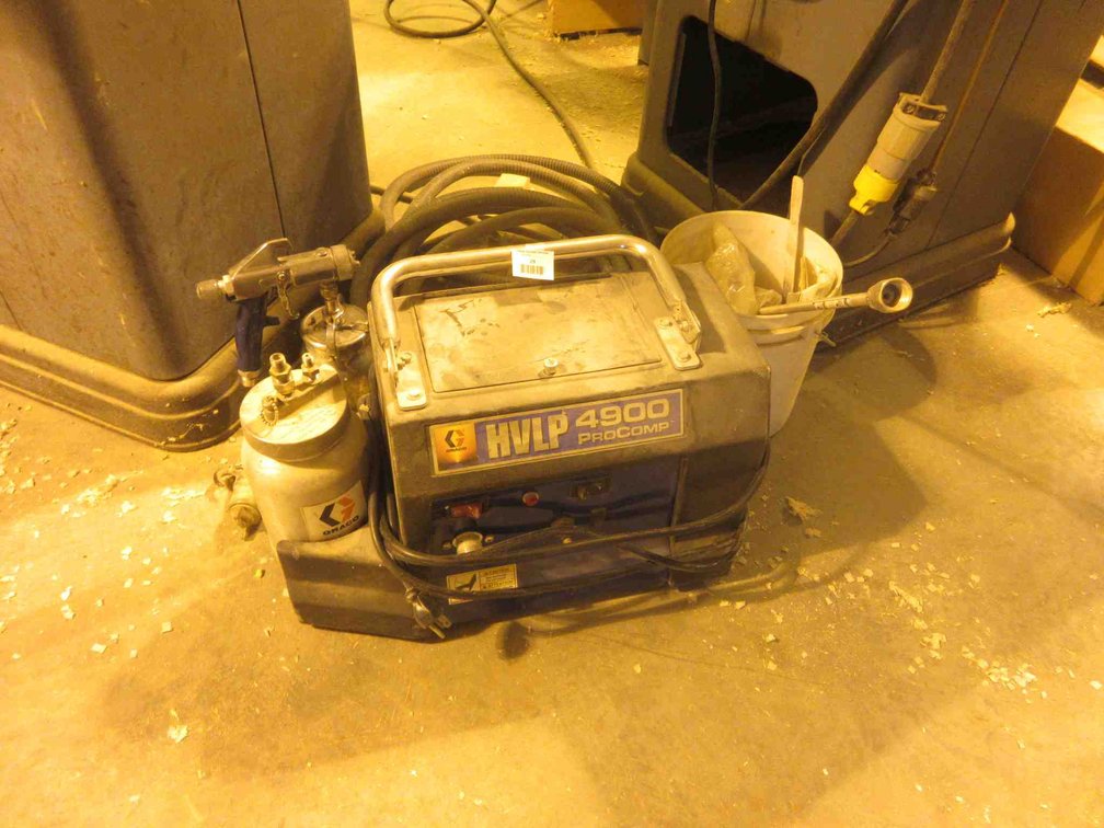 Graco HVLP 4900 sprayer