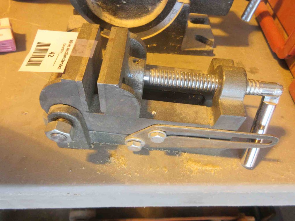 Machinist drill press vise