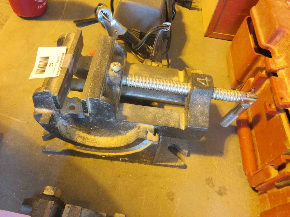 Machinist drill press vise