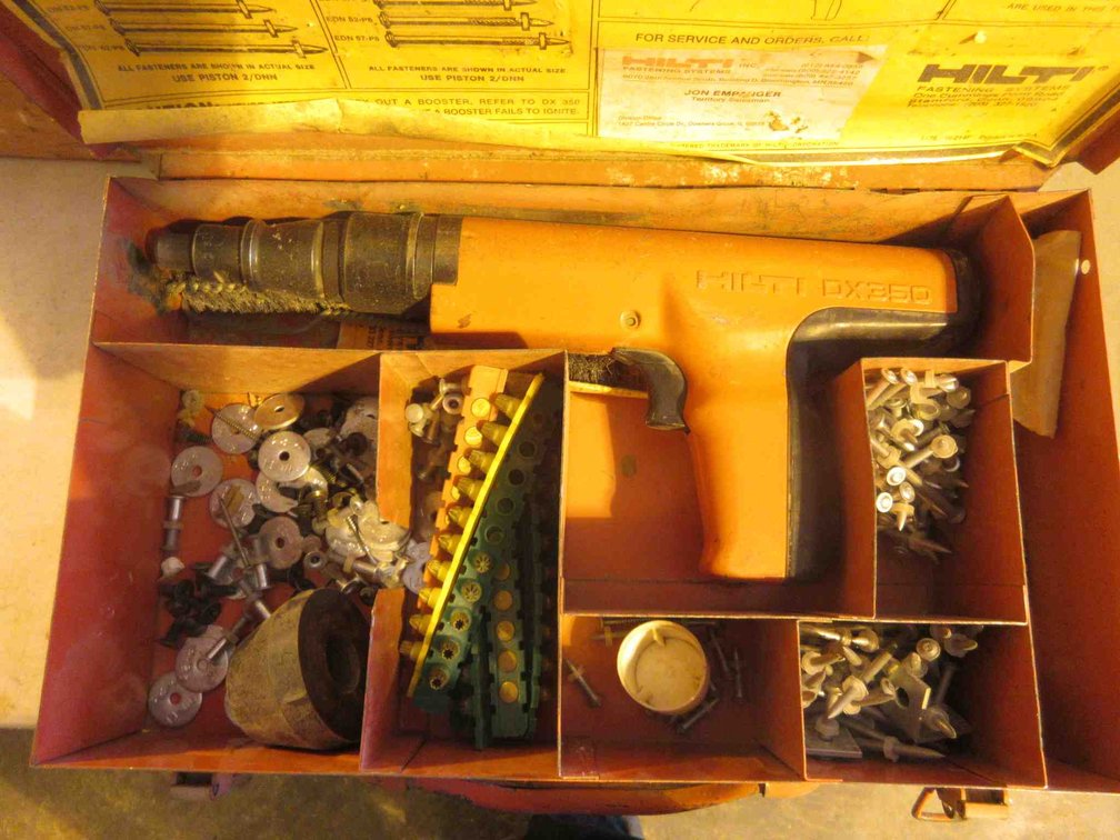 Hilti DX350 power fastener