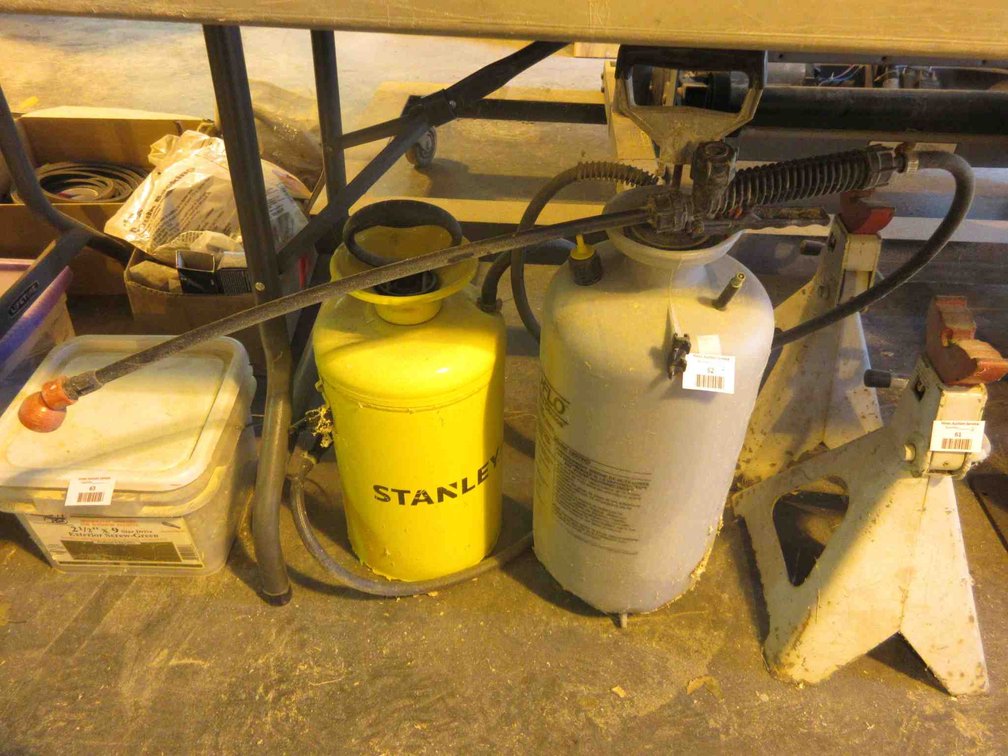 (2) Hand pump sprayers