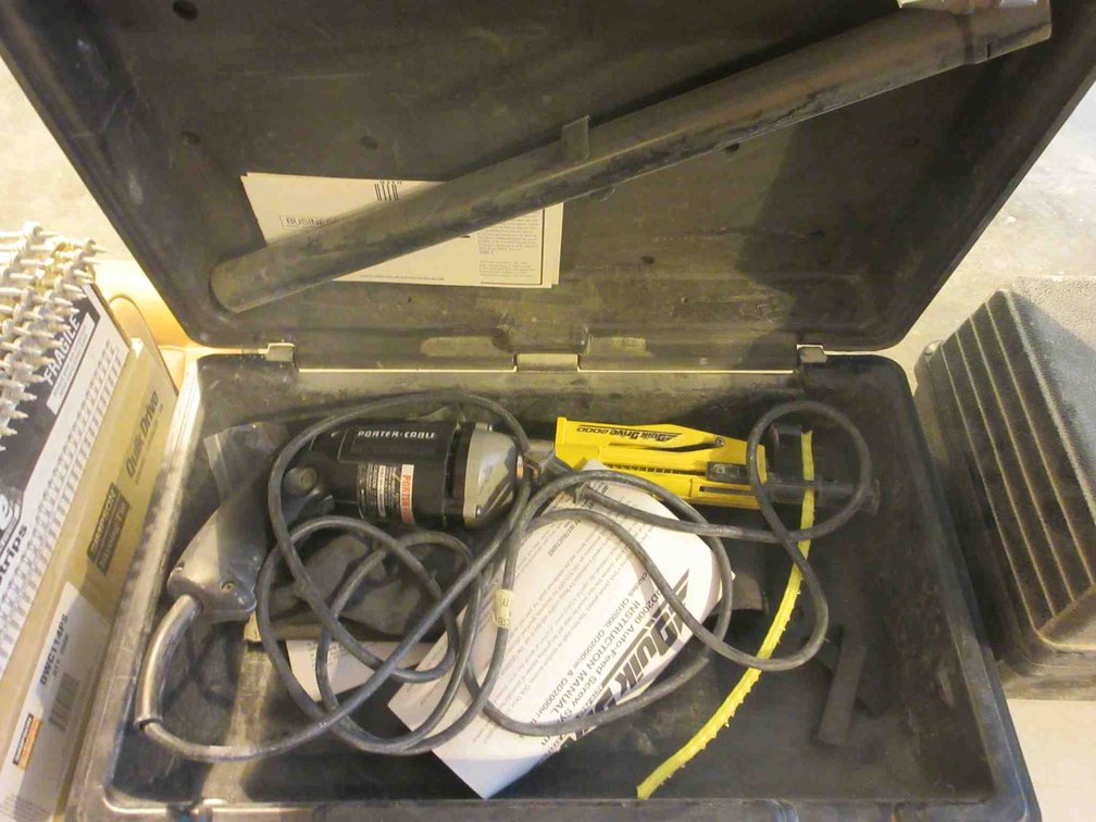 Porter Cable drill with Quick-Drive screw attachment