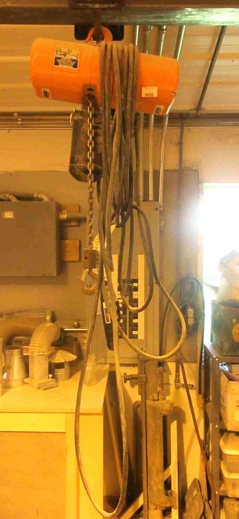 CM model F electric chain hoist