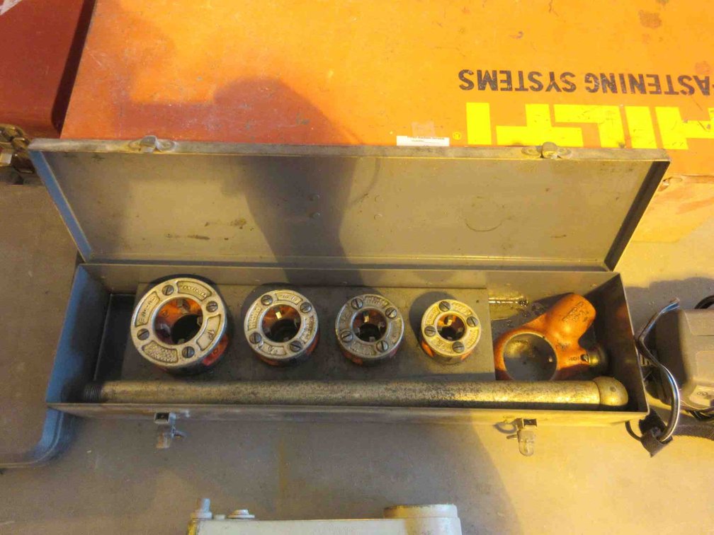 Ridgid pipe threader