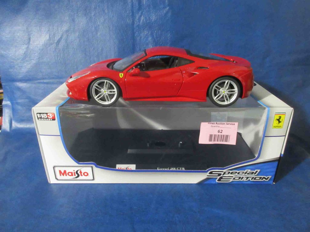 Maisto Ferrari 488 GTB die-cast