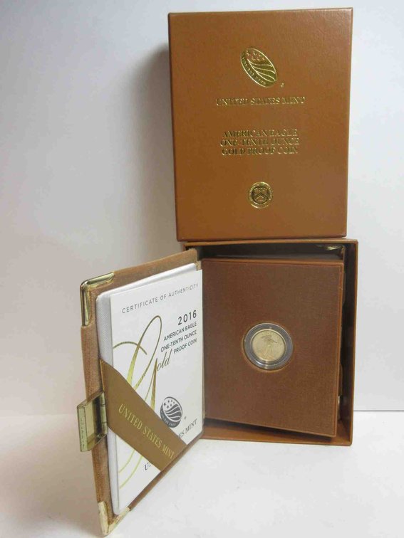 2016-W American Eagle $5 gold 1/10th oz