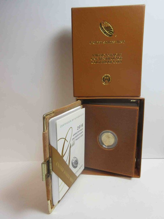 2016-W American Eagle $5 gold 1/10th oz