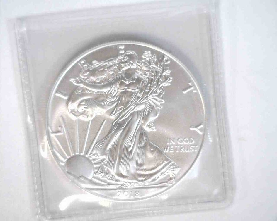 2018 US $1 Silver Eagle