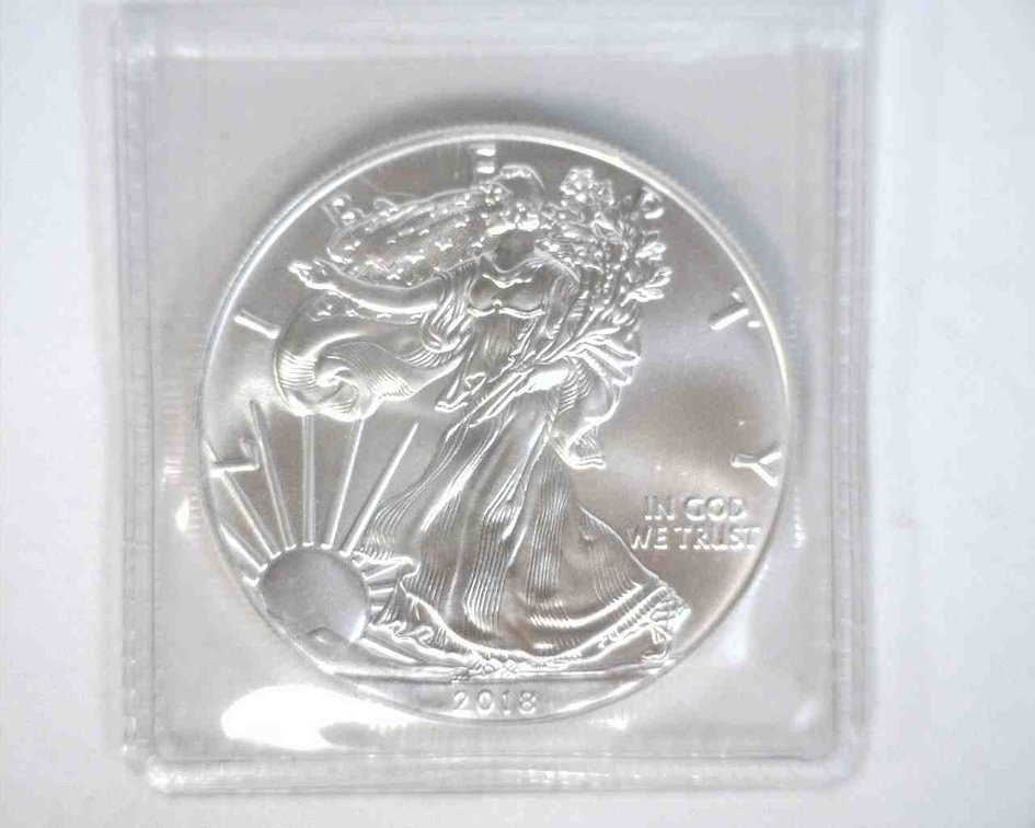 2018 US $1 Silver Eagle