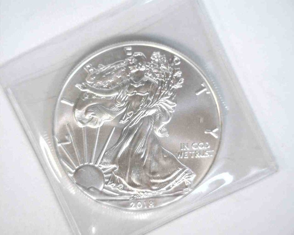 2018 US $1 Silver Eagle